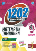1202 Bank Soalan Matematik Tambahan Tingkatan 4 (Malay Version) - MPHOnline.com
