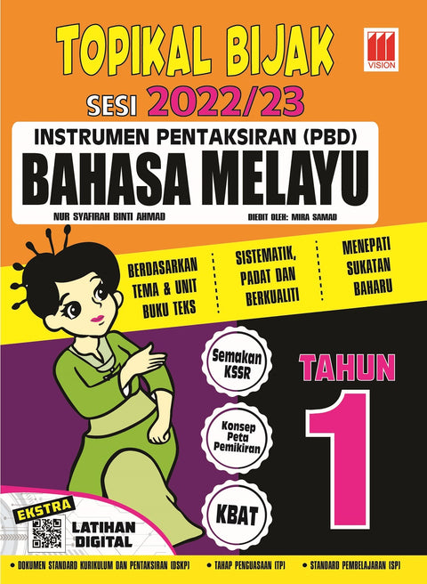 Topikal Bijak Sesi 2022/23 Bahasa Melayu Tahun 1 - MPHOnline.com
