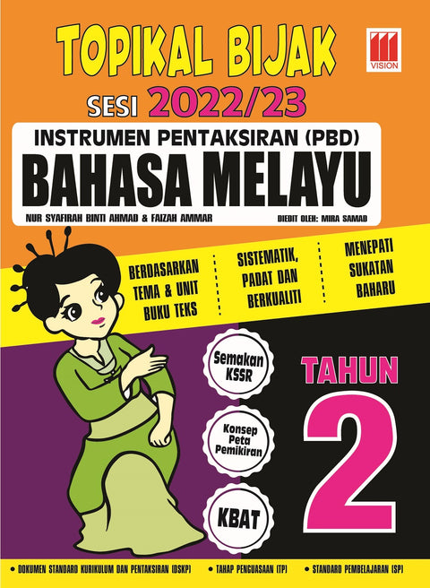 Topikal Bijak Sesi 2022/23 Bahasa Melayu Tahun 2 - MPHOnline.com