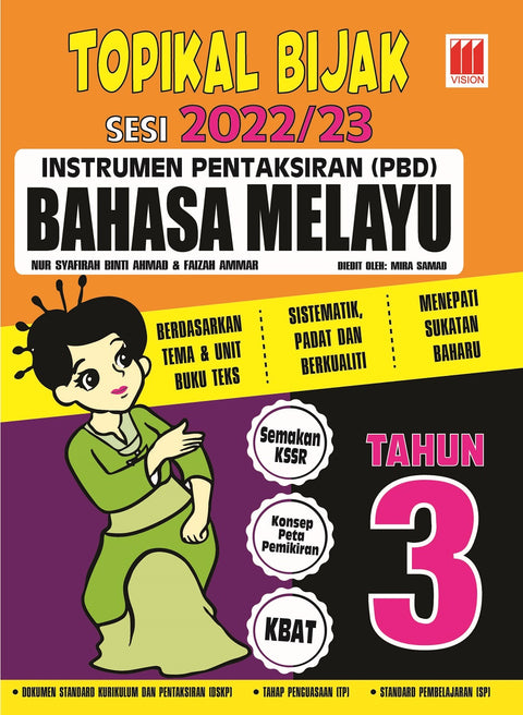 Topikal Bijak Sesi 2022/23 Bahasa Melayu Tahun 3 - MPHOnline.com