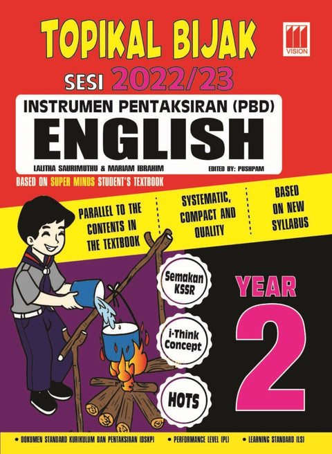 Topikal Bijak Sesi 2022/23 English Year 2 - MPHOnline.com