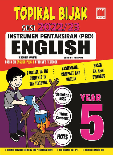 Topikal Bijak Sesi 2022/23 English Year 5 - MPHOnline.com