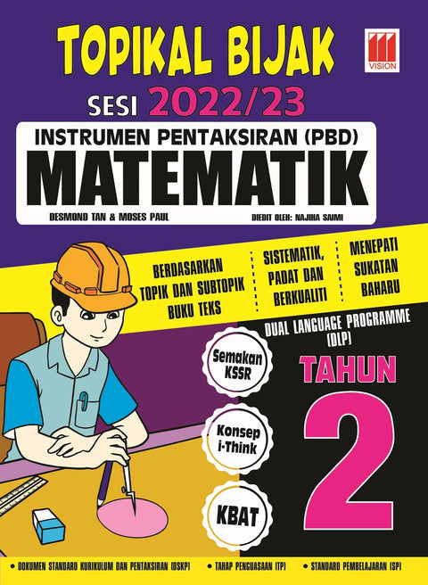 Topikal Bijak Sesi 2022/23 Matematik Tahun 2 - MPHOnline.com
