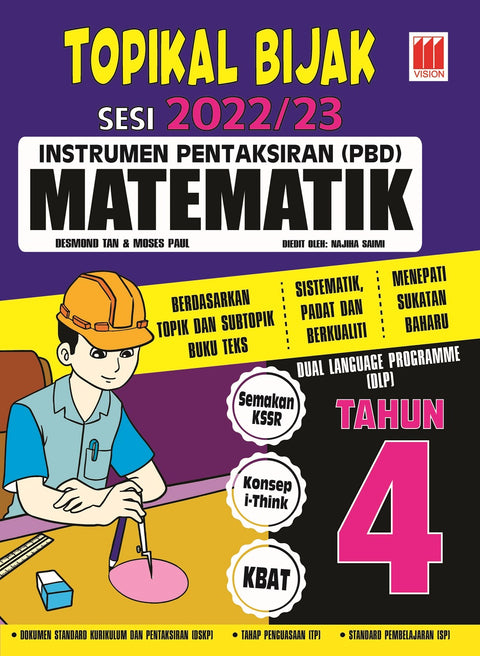 Topikal Bijak Sesi 2022/23 Matematik Tahun 4 - MPHOnline.com