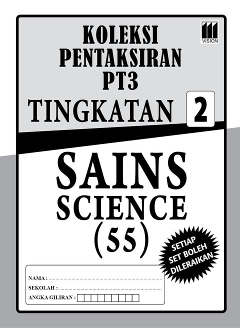 Koleksi Pentaksiran PT3 KSSM Sains Tingkatan 2 - MPHOnline.com