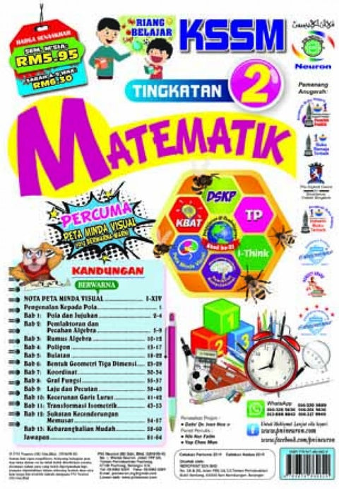 Riang Belajar - Matematik Tingkatan 2 - MPHOnline.com