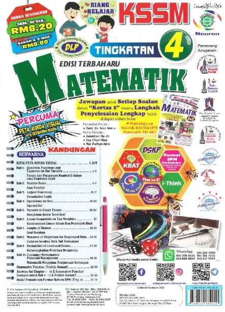 Riang Belajar Matematik Tingkatan 4 - MPHOnline.com