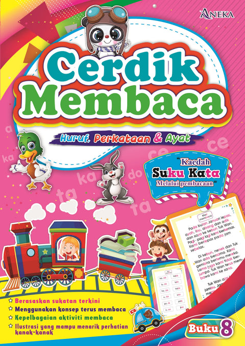 Siri Cerdik Membaca (Huruf, Perkataan & Ayat) - MPHOnline.com