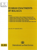 Syariah Enactments Of Malacca - MPHOnline.com
