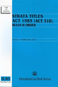 Strata Titles Act 1985 (Act 318) Rules & Order (As at 5.9.2014) - MPHOnline.com