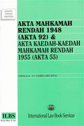 Akta Mahkamah Rendah 1948 (Akta 92) & Akta Kaedah-Kaedah Mahkamah Rendah 1955 (Akta 55) (Hingga 5hb Februari 2014) - MPHOnline.com