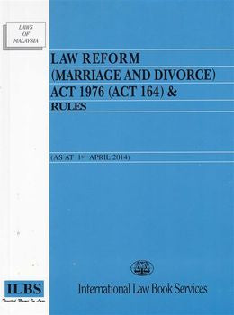 Law Reform (Marriage & Divorce) Act 1976 (Act 164) & Rules - MPHOnline.com