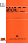 Akta Kastam 1967 (Akta 235), Peraturan-Peraturan & Perintah (Hingga 25hb September 2015) - MPHOnline.com