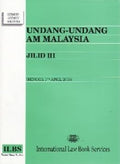 Undang-Undang Am Malaysia Jilid 3 - MPHOnline.com
