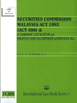 Securities Commission Act 1993 (Act 498) - MPHOnline.com