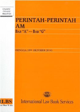 Perintah-Perintah Am (Bab `A` - `G`) - MPHOnline.com