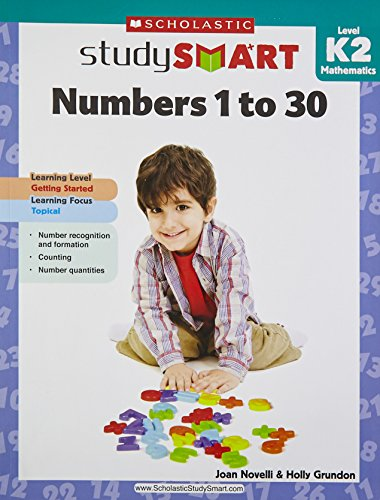 Scholastic Study Smart: Numbers 1 to 30 Ages 5-6 - MPHOnline.com