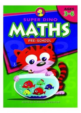 Super Dino Maths Pre-School Age 3-6 - MPHOnline.com