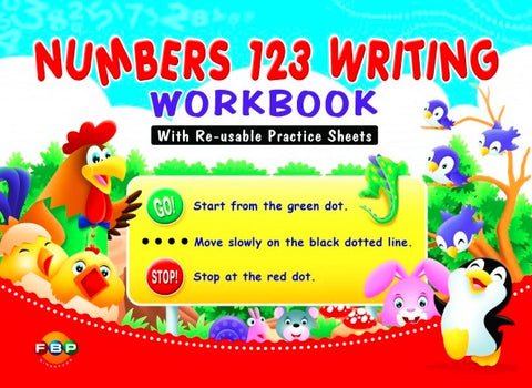 Numbers 123 Writing Workbook - MPHOnline.com