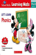 Disney School Skills: Learning Mats Let's Learn Phonics (Pre-K Age 4-5) - MPHOnline.com