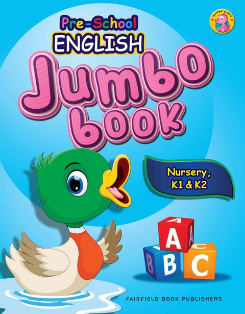 Pre-School English Jumbo Book Nursery, K1 & K2 - MPHOnline.com