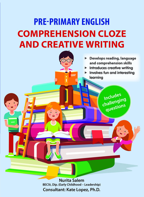 Pre-Primary English Comprehension Cloze and Creative Writing - MPHOnline.com