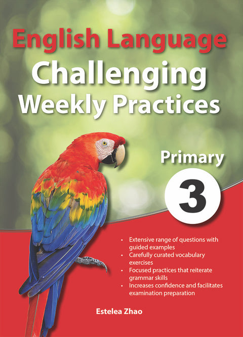 English Language Challenging Weekly Practices Primary 3 - MPHOnline.com