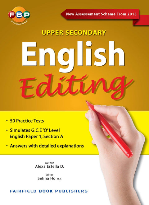 Upper Secondary English Editing (Fairfield) - MPHOnline.com