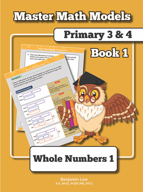 Master Math Models Primary 3 & 4 Book 1 – Whole Numbers 1 - MPHOnline.com