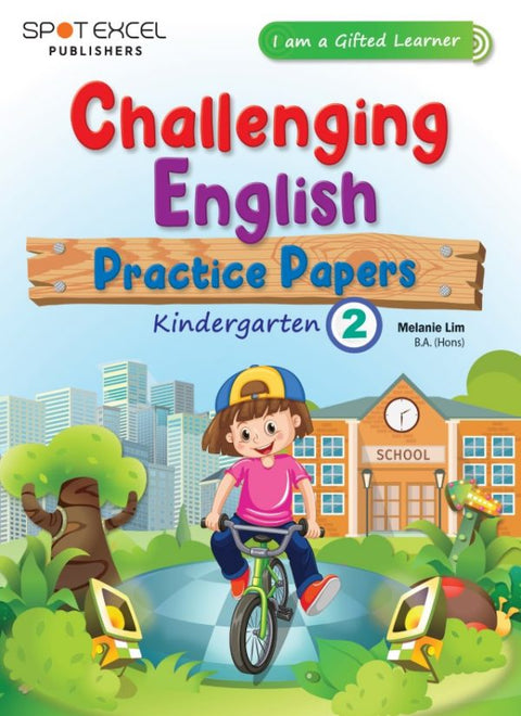 Challenging English Practice Papers Kindergarten 2 - MPHOnline.com