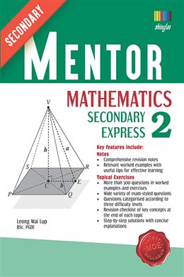 Secondary 2 Express Mentor Mathematics - MPHOnline.com