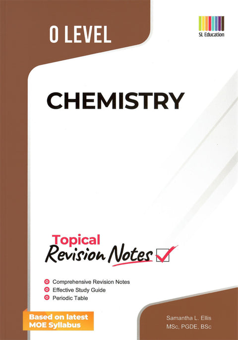 O Level Chemistry (Topical) Revision Notes - MPHOnline.com