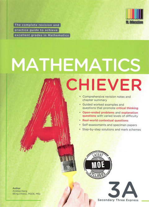 Mathematics Achiever Secondary Express Book 3A - MPHOnline.com