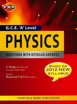 GCE A Level Physics Question With Detailed Answers - MPHOnline.com