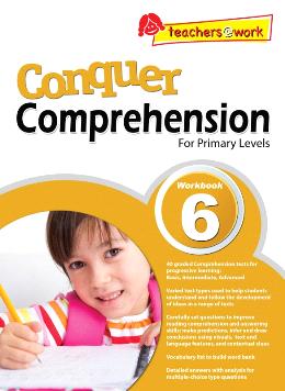 Conquer Comprehension Workbook 6 - MPHOnline.com