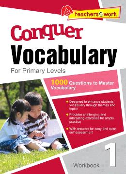 Conquer Vocabulary For Primary 1 - MPHOnline.com