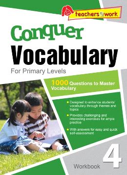 Conquer Vocabulary For Primary 4 - MPHOnline.com