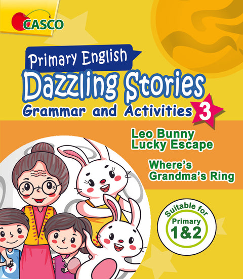 Dazzling Stories Grammar & Activities for P1&2 Book 3 - MPHOnline.com