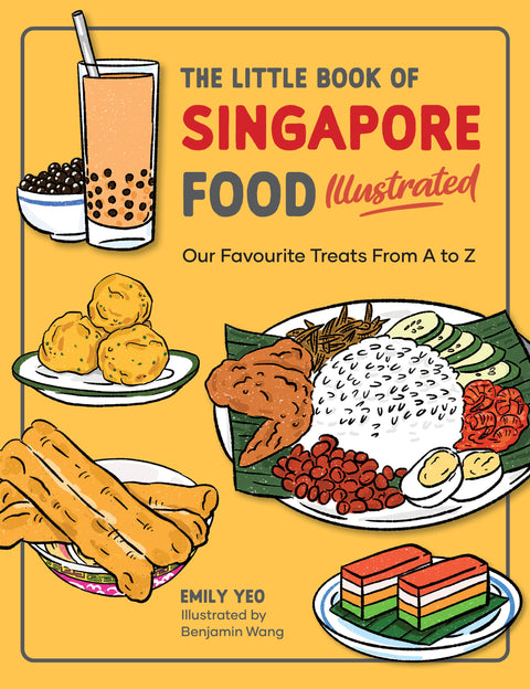 The Little Book of Singapore Food Illustrated - MPHOnline.com