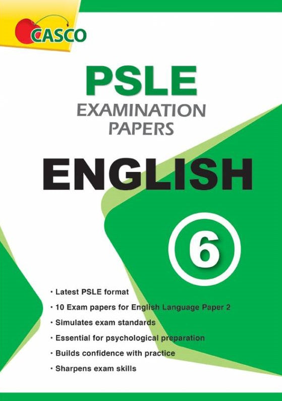 English Examination Papers Primary 6 PSLE (Pack) – MPHOnline.com