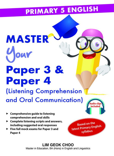 Primary 5 English Master Your Paper 3 and Paper 4 (Listening & Oral) - MPHOnline.com