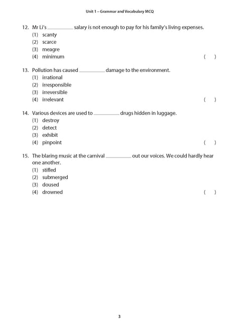 PSLE English Practice in Language Use - MPHOnline.com