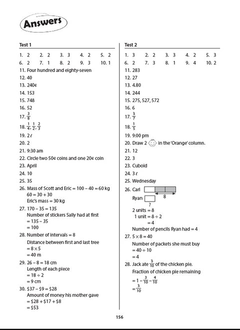 Primary 2 Mathematics Practice Papers (2nd Edition) - MPHOnline.com