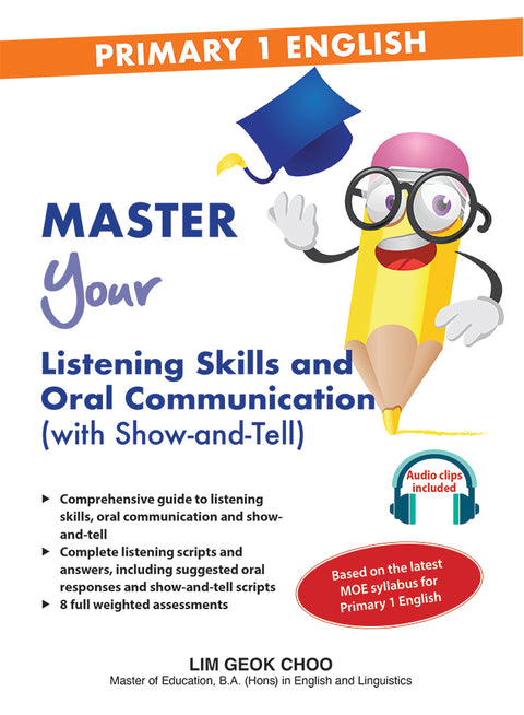 P1 English: Master Your Listening Skills &  Oral Comm. (With Show And Tell) - MPHOnline.com