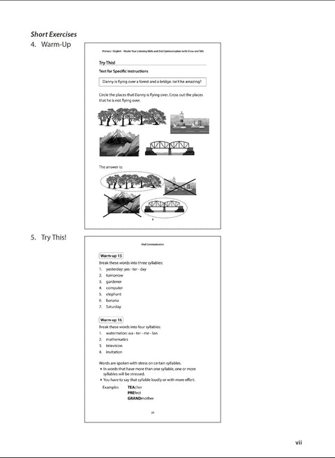 P1 English: Master Your Listening Skills &  Oral Comm. (With Show And Tell) - MPHOnline.com