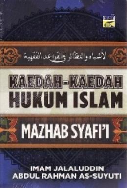 Kaedah-Kaedah Hukum Islam Mazhab Shafi'i - MPHOnline.com