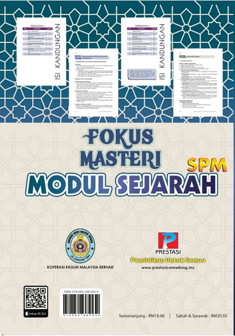 Fokus Masteri SPM Modul Sejarah - MPHOnline.com