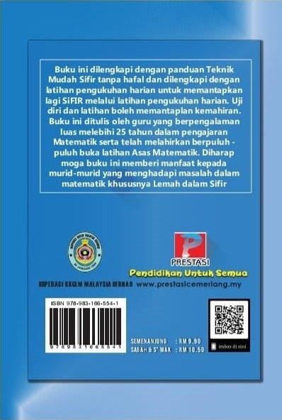 Mudahnya Sifir (Tahun 1-6) - MPHOnline.com