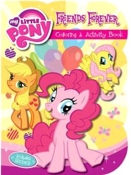 My Little Pony: Friends Forever (Shaped Deluxe Colouring Book) - MPHOnline.com