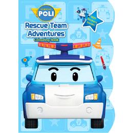 Robocar Poli: Rescue Team Adventures Colouring Book - MPHOnline.com